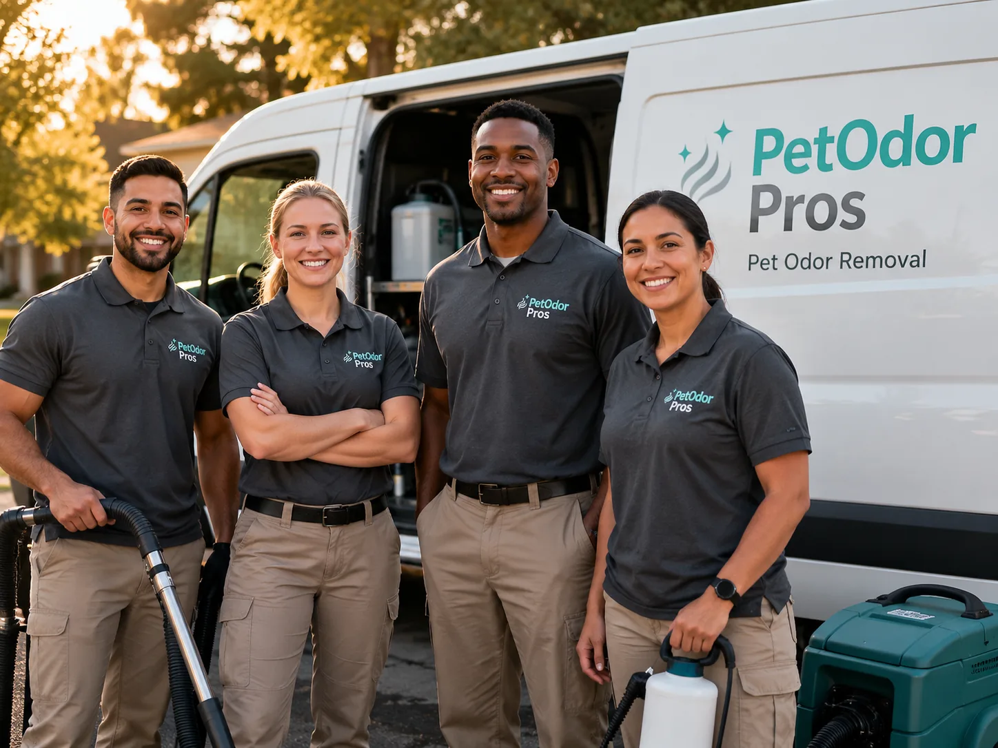 Pet Odor Removal team serving Bailey, TX